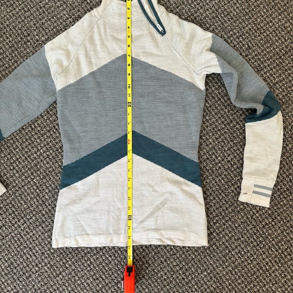 Smartwool Dacono Ski Funnel Neck Sweater Medium - Picture 4 of 5